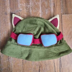 Riot League of Legends Teemo MOBA Video Game Soft Cute Cap Plush Bucket Hat
